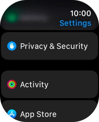 Press Privacy & Security.