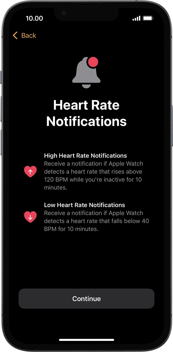 On your phone: Press Continue.