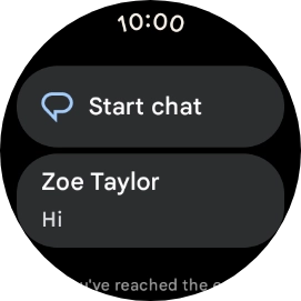 Press the required text message to read it. Press the required text message to read it.