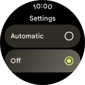 Press the crown to return to the home screen.