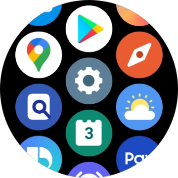 Press the Google Maps icon.