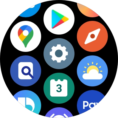 Press the Google Maps icon.