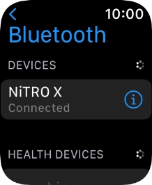 Press the Digital Crown to return to the home screen.