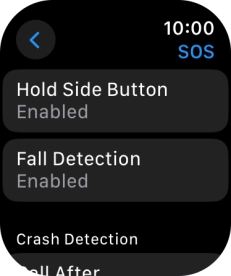 Press Hold Side Button.