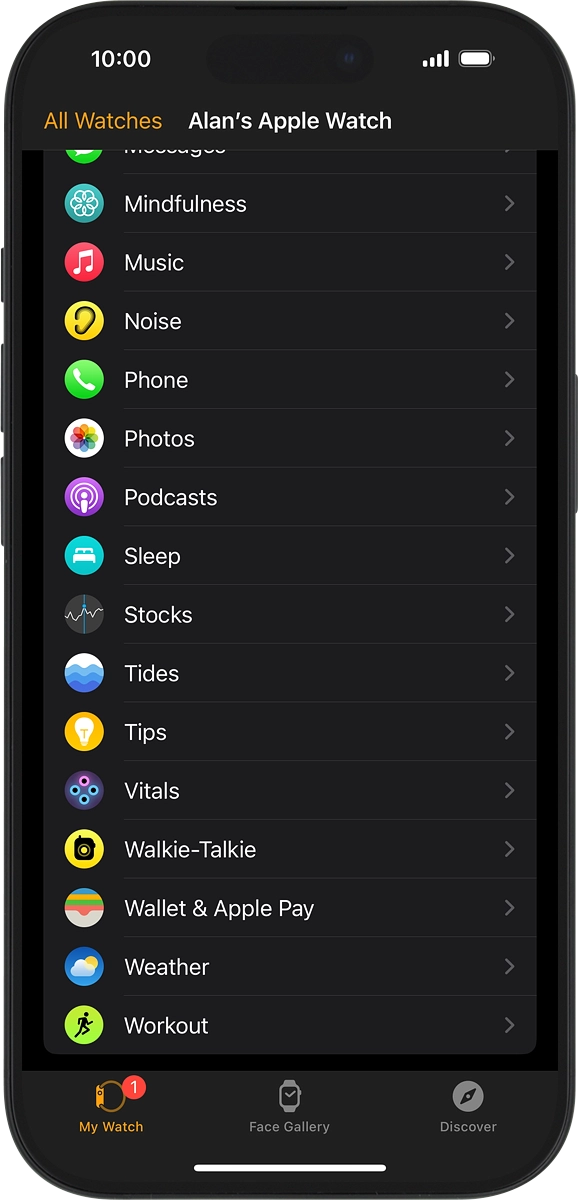 On your phone: Press Music.