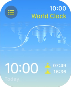 Press the Digital Crown to return to the home screen.
