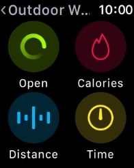 Press the Digital Crown several times to return to the main menu.