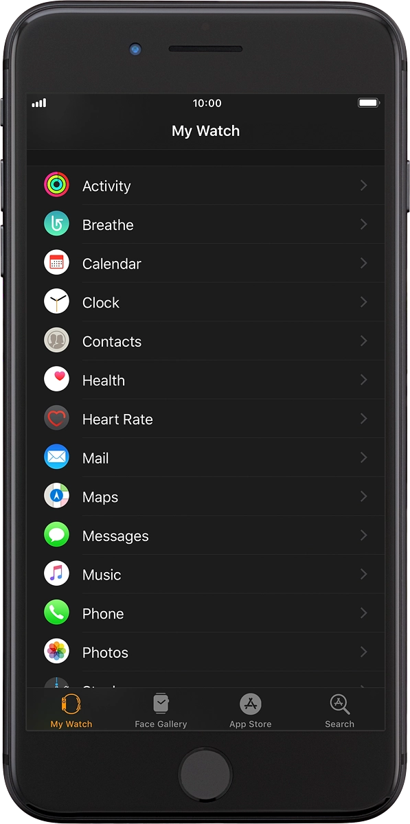 On your phone: Press Music.