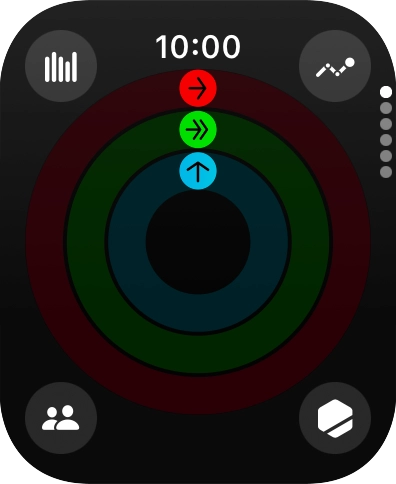 Press the Digital Crown to return to the home screen.