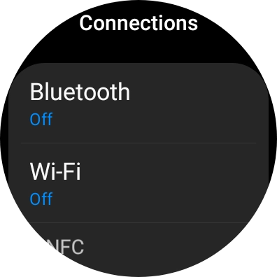 Press Bluetooth.