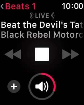 Press arrow left to return to the list.