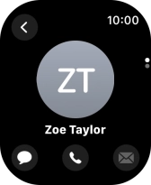 Press the call icon.