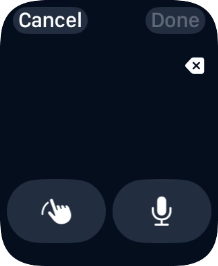 Press the microphone icon to turn on voice input. Press the microphone icon to turn on voice input.