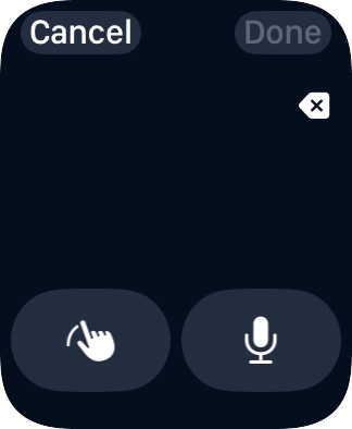 Press the microphone icon to turn on voice input. Press the microphone icon to turn on voice input.