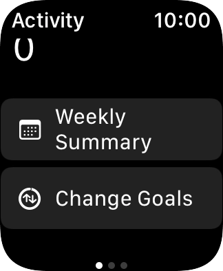 Press the Digital Crown several times to return to the main menu.