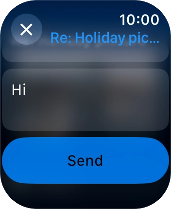 Press Send. Press Send.