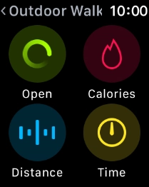 Press the Digital Crown several times to return to the main menu.