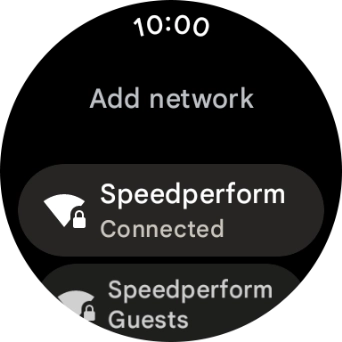 Press the crown to return to the home screen.
