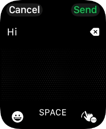 Press the input icon. Press the input icon.