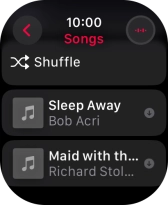 Go to the required category or playlist and press the required audio file. Go to the required category or playlist and press the required audio file.