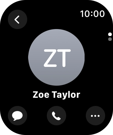 Press the call icon.