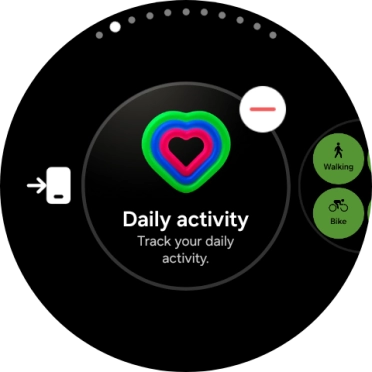 Press the remove widget icon. Press the remove widget icon.