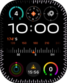 Press the Digital Crown. Press the Digital Crown.