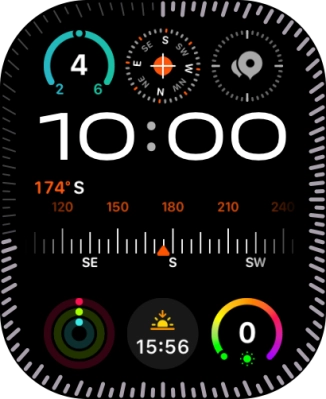 Press the Digital Crown. Press the Digital Crown.