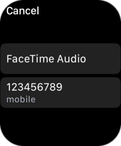 Press the required number.