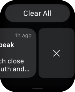 Press the delete icon to remove it.