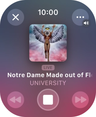 Press the close icon to return to the overview. Press the close icon to return to the overview.