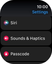 Press Siri.