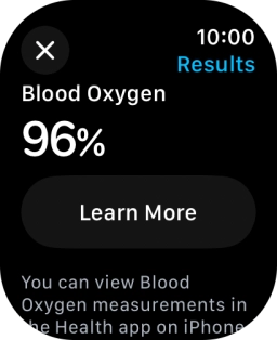Your result is displayed on the screen.