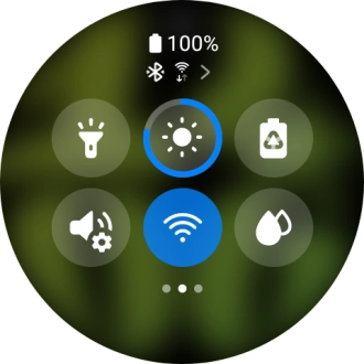 Press the low power mode icon.