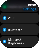 Press Bluetooth. Press Bluetooth.