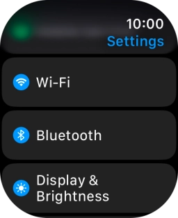 Press Bluetooth. Press Bluetooth.