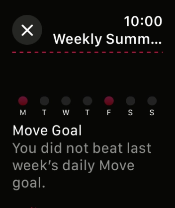 Press the Digital Crown several times to return to the main menu.