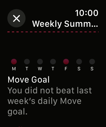 Press the Digital Crown several times to return to the main menu.