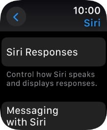 Press Siri Responses.