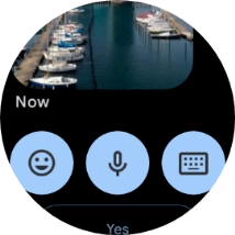 Press the microphone icon.