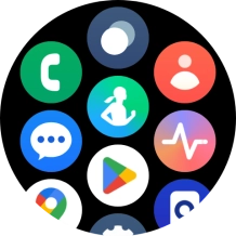 Press the phone icon.