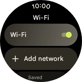 Press Add network. Press Add network.