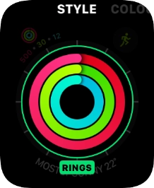 Press the Digital Crown twice to return to the home screen.