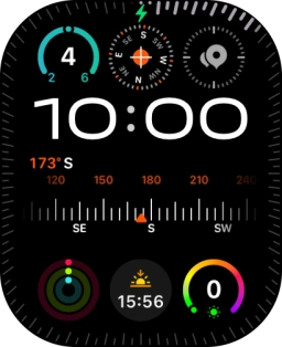 When the battery charging icon is displayed, the battery is charging.