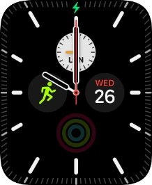 When the battery charging icon is displayed, the battery is charging.