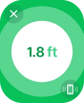 Follow the instructions on the screen to find your phone.