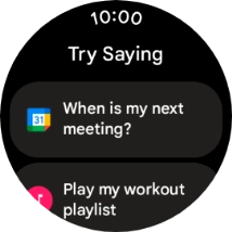 Press the crown to return to the home screen.