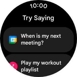 Press the crown to return to the home screen.