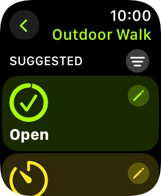 Press the Digital Crown several times to return to the main menu.