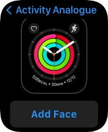 Press Add Face.